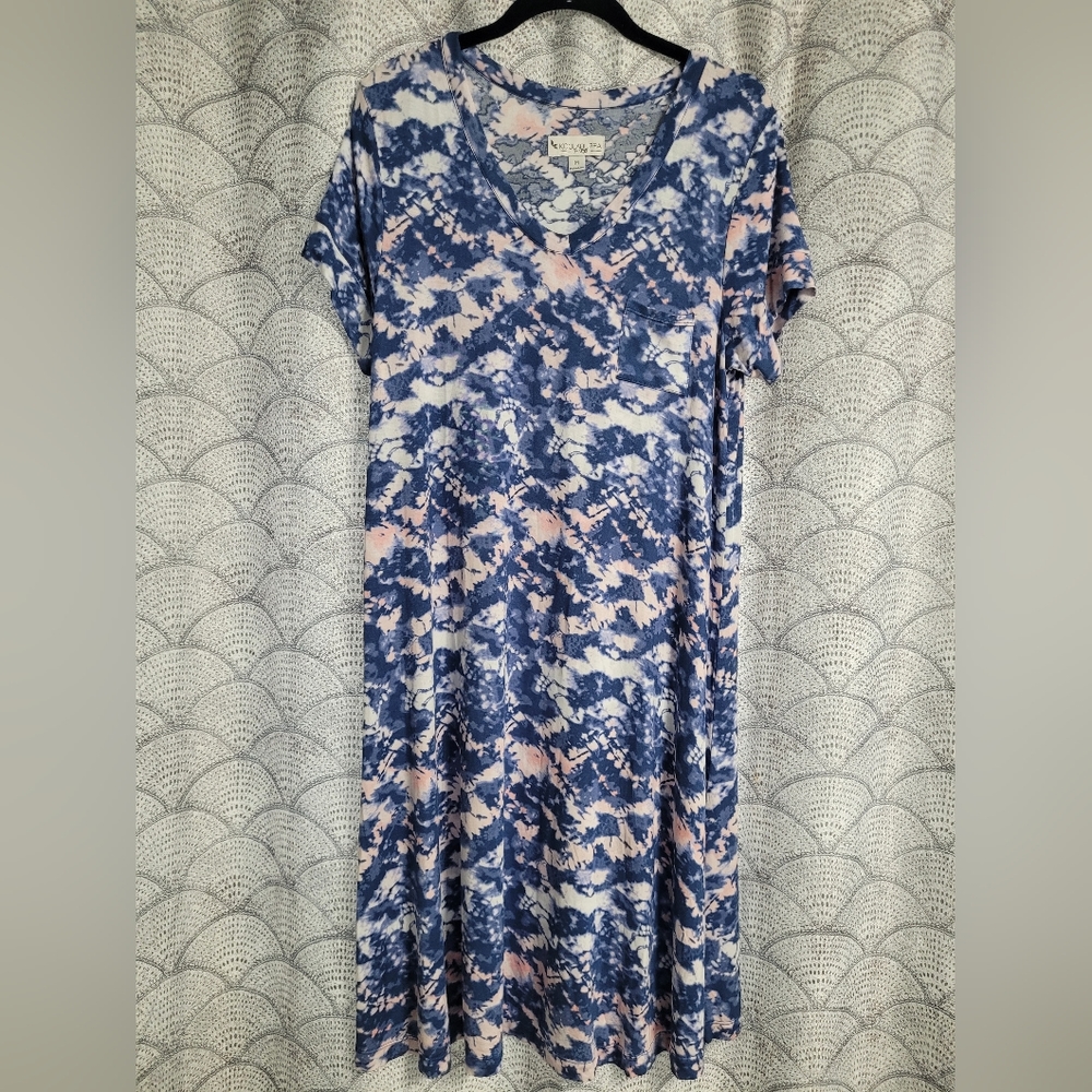 Koolaburra by UGG Tie Dye T-shirt Dress Size Medium